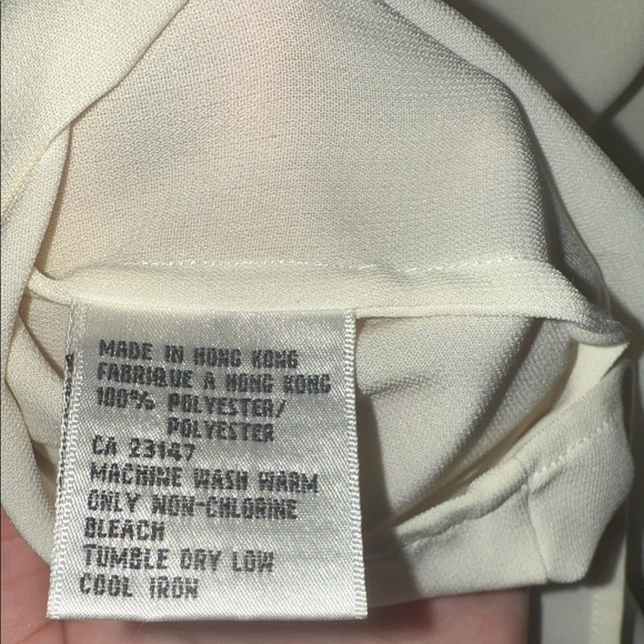 Talbots Ivory Button Down - Picture 10 of 10